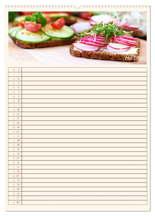 Guten Appetit (CALVENDO Premium Wandkalender 2026)