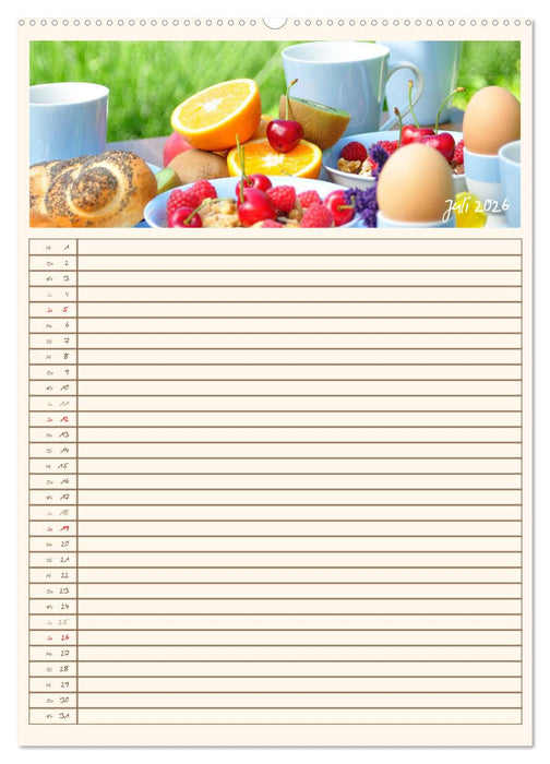 Guten Appetit (CALVENDO Premium Wandkalender 2026)