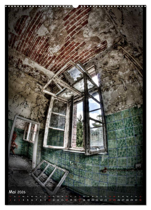 Lost Places II, Vergessene Orte (CALVENDO Premium Wandkalender 2026)