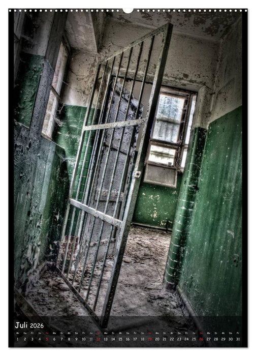 Lost Places II, Vergessene Orte (CALVENDO Premium Wandkalender 2026)