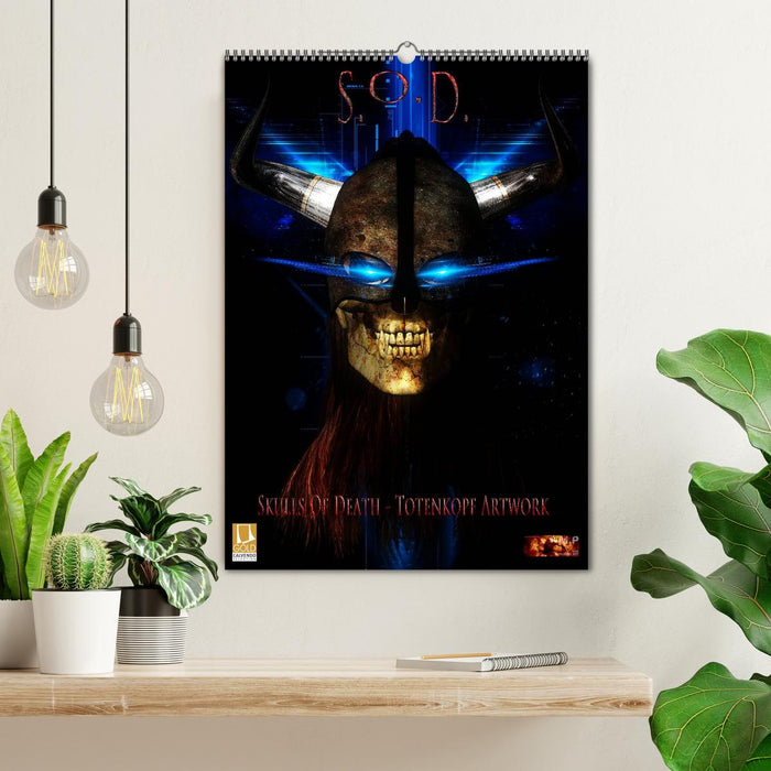 S.O.D. - Skulls Of Death Vol. I - Totenkopf Artworks (CALVENDO Wandkalender 2026)