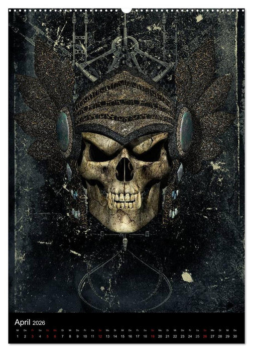 S.O.D. - Skulls Of Death Vol. I - Totenkopf Artworks (CALVENDO Wandkalender 2026)