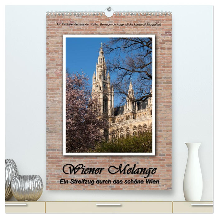 Wiener Melange - Ein Streifzug durch das schöne Wien (CALVENDO Premium Wandkalender 2026)