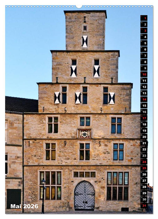 Osnabrück Fassade (CALVENDO Premium Wandkalender 2026)