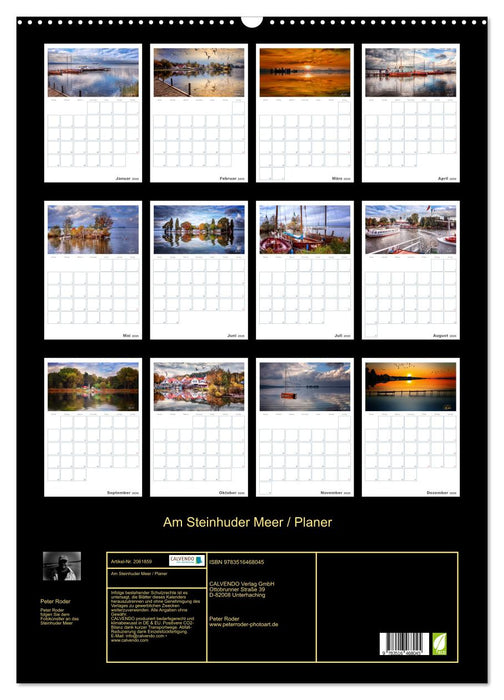 Am Steinhuder Meer / Planer (CALVENDO Wandkalender 2026)