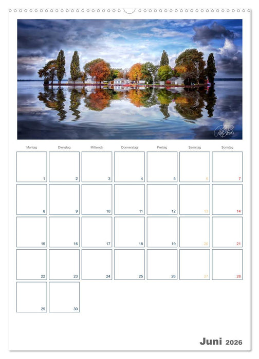 Am Steinhuder Meer / Planer (CALVENDO Wandkalender 2026)