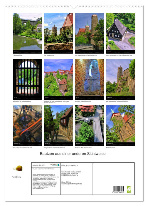 Bautzen aus einer anderen Sichtweise (CALVENDO Wandkalender 2026)