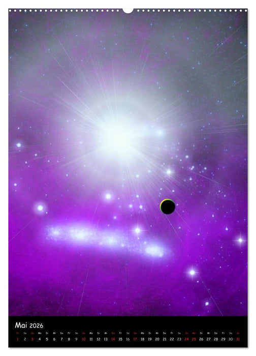 Die Welt der Planeten (CALVENDO Premium Wandkalender 2026)