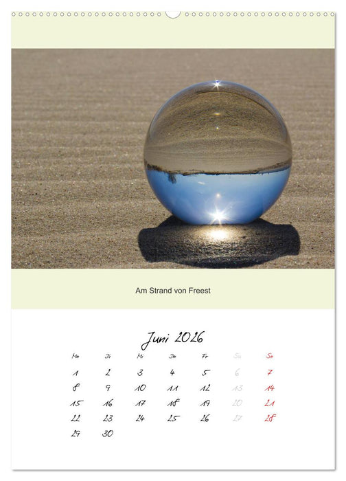 Natur & Glas (CALVENDO Premium Wandkalender 2026)