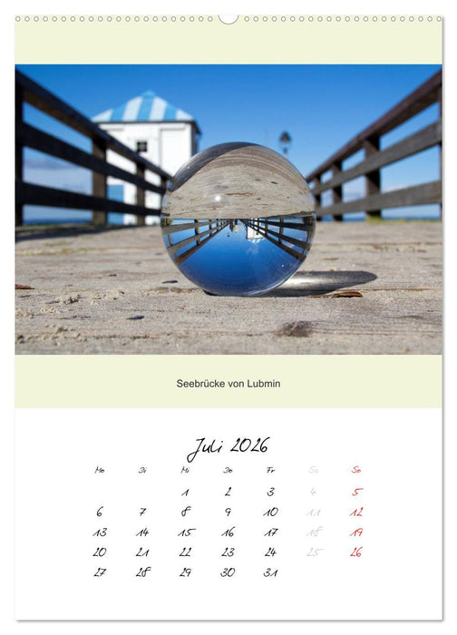 Natur & Glas (CALVENDO Premium Wandkalender 2026)