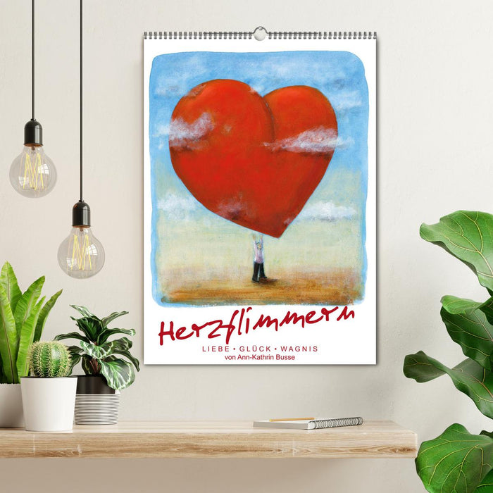 Herzflimmern (CALVENDO Wandkalender 2026)