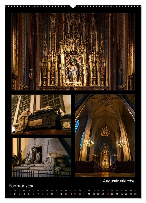 Die Hofburg zu Wien (CALVENDO Premium Wandkalender 2026)