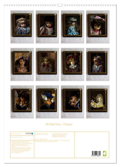 Oll Reef Hus – Puppen (CALVENDO Wandkalender 2026)