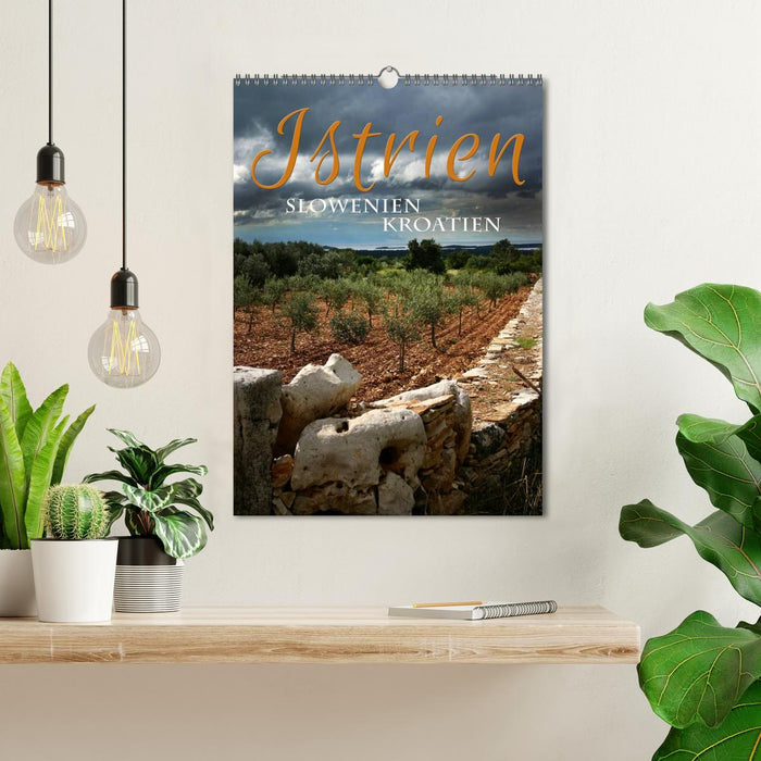 Istrien – Slowenien. Kroatien (CALVENDO Wandkalender 2026)