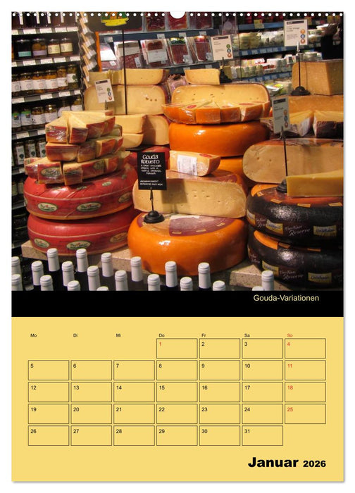 Alles Käse / Planer (CALVENDO Premium Wandkalender 2026)