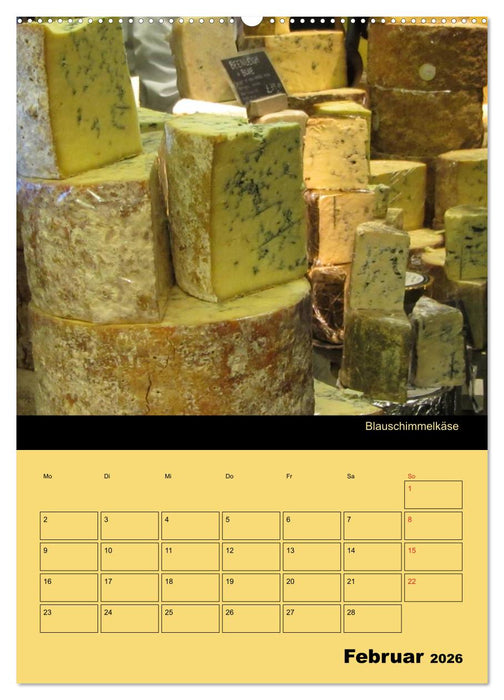 Alles Käse / Planer (CALVENDO Premium Wandkalender 2026)