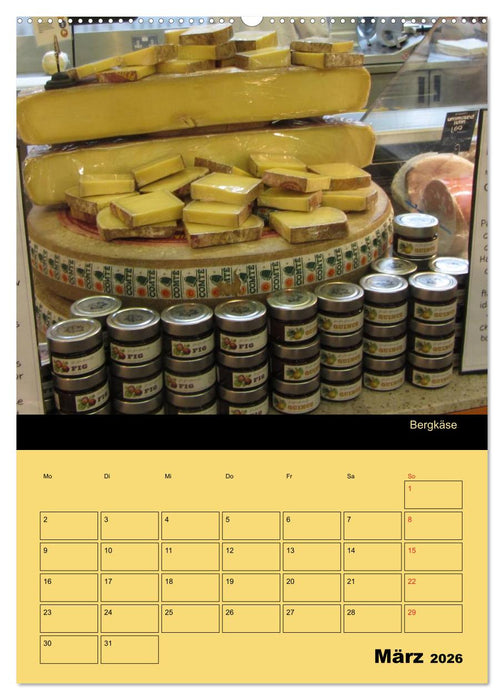 Alles Käse / Planer (CALVENDO Premium Wandkalender 2026)