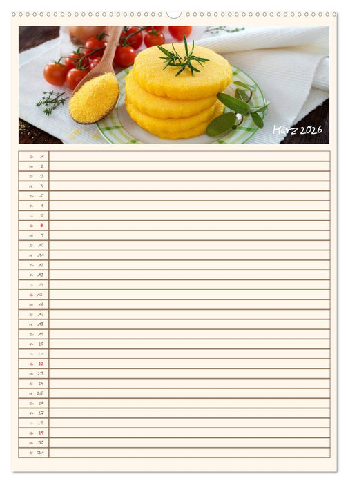 Guten Appetit (CALVENDO Wandkalender 2026)