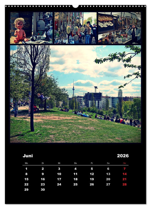 BERLIN / vertikal (CALVENDO Premium Wandkalender 2026)