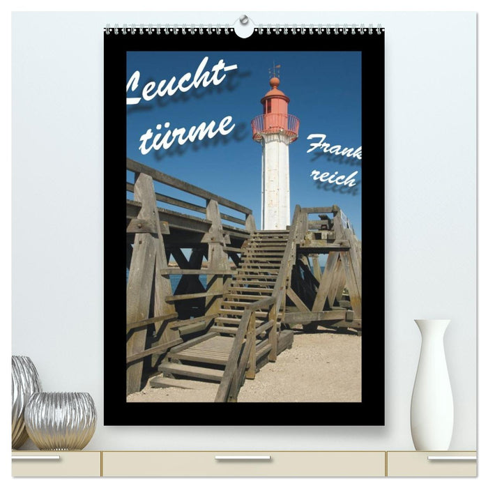 Leuchttürme Frankreich (CALVENDO Premium Wandkalender 2026)