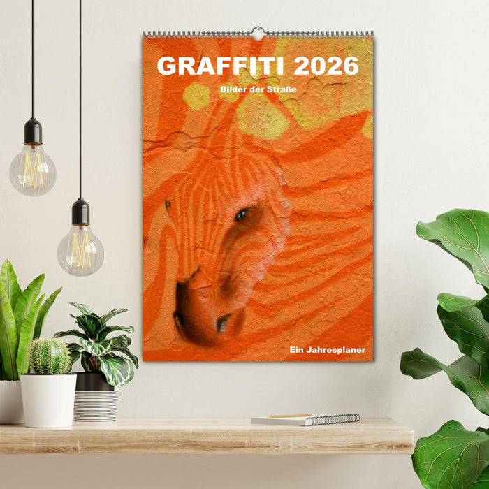 GRAFFITI 2026 / Planer (CALVENDO Wandkalender 2026)