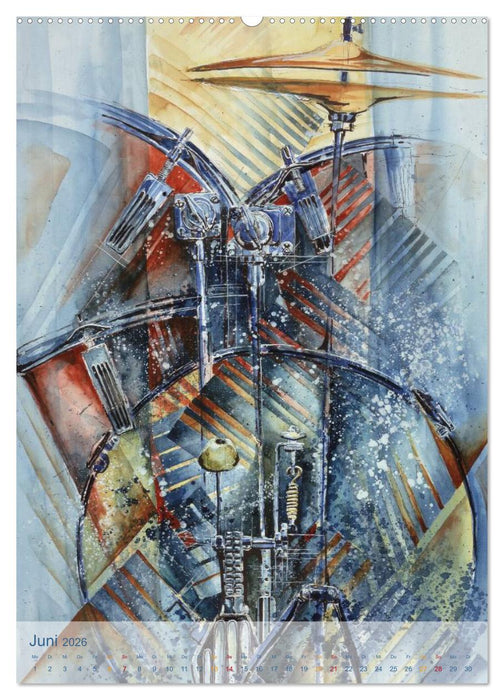 MUSIK Impressionen (CALVENDO Wandkalender 2026)