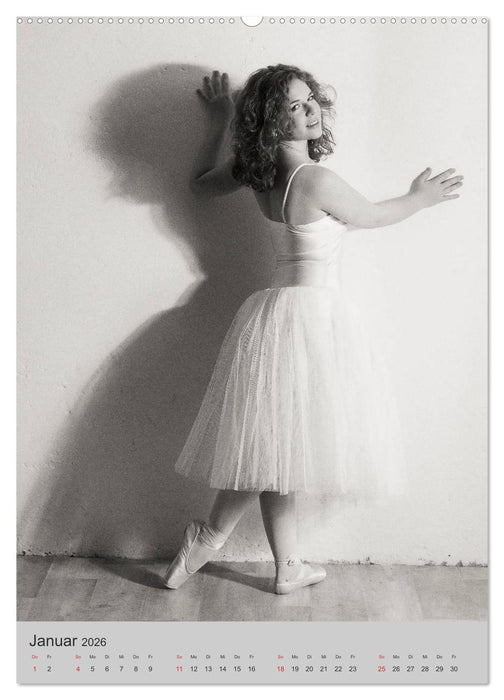 Ballerina (CALVENDO Premium Wandkalender 2026)