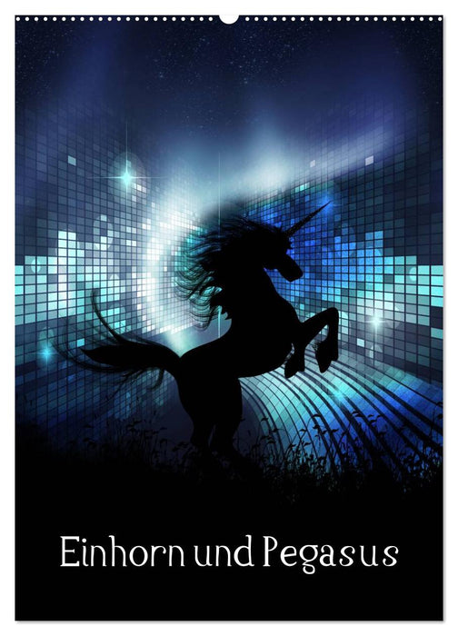 Einhorn und Pegasus (CALVENDO Wandkalender 2026)