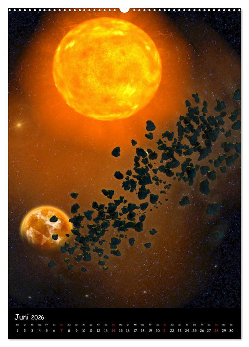 Die Welt der Planeten (CALVENDO Wandkalender 2026)