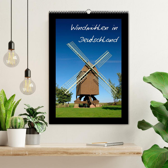 Windmühlen in Deutschland (CALVENDO Wandkalender 2026)