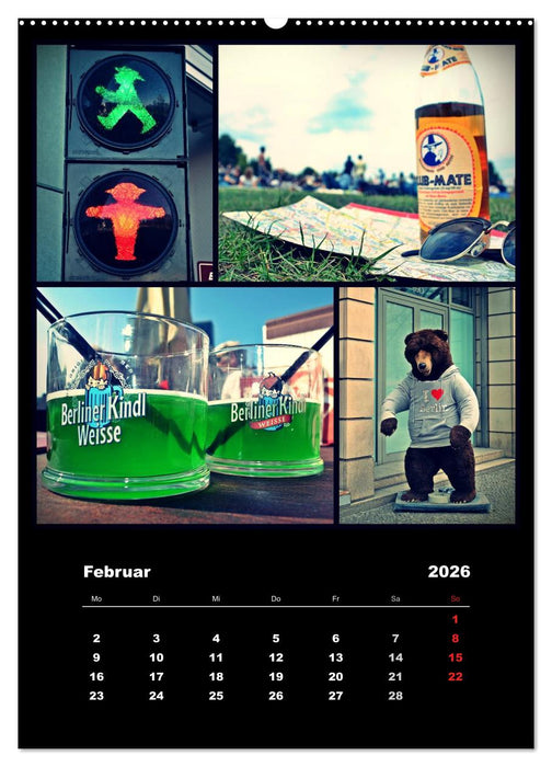 BERLIN / vertikal (CALVENDO Wandkalender 2026)