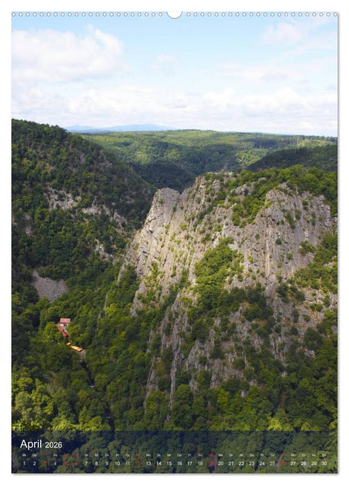 Wildes Bodetal (CALVENDO Premium Wandkalender 2026)