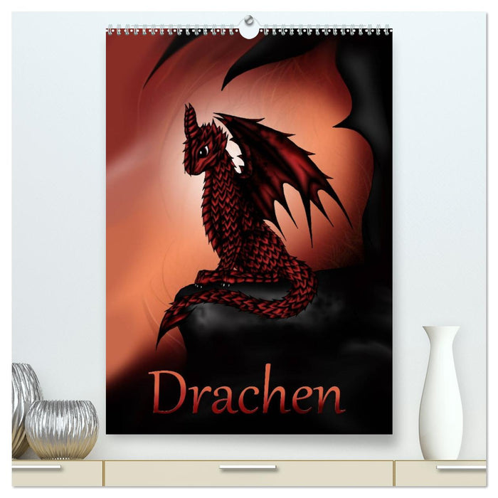 Drachen (CALVENDO Premium Wandkalender 2026)