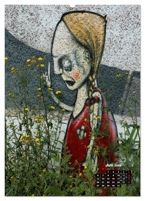 Graffiti & Streetart 2026 (CALVENDO Premium Wandkalender 2026)