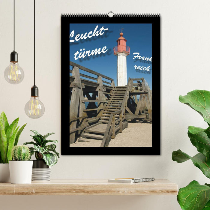 Leuchttürme Frankreich (CALVENDO Wandkalender 2026)