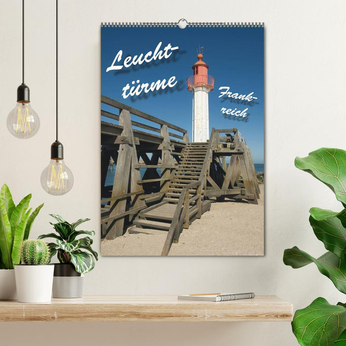 Leuchttürme Frankreich (CALVENDO Wandkalender 2026)