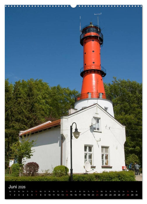 Leuchttürme in Europa (CALVENDO Wandkalender 2026)