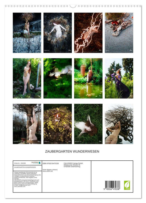 ZAUBERGARTEN WUNDERWESEN (CALVENDO Premium Wandkalender 2026)