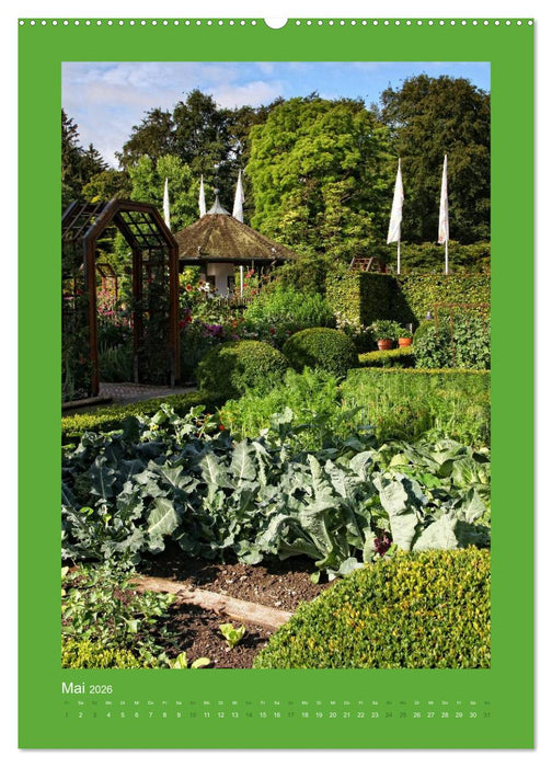 Farbtupferl - Botanischer Garten Augsburg (CALVENDO Premium Wandkalender 2026)