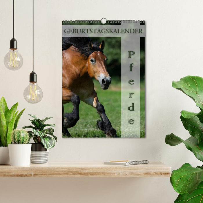 Pferde / Planer (CALVENDO Wandkalender 2026)