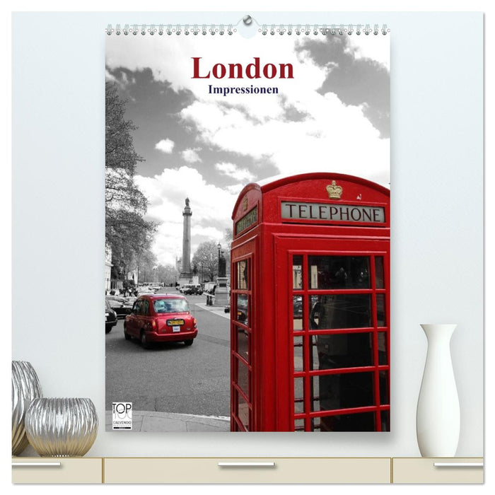 London - Impressionen (CALVENDO Premium Wandkalender 2026)