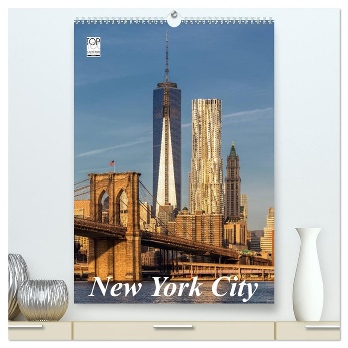 New York City (CALVENDO Premium Wandkalender 2026)