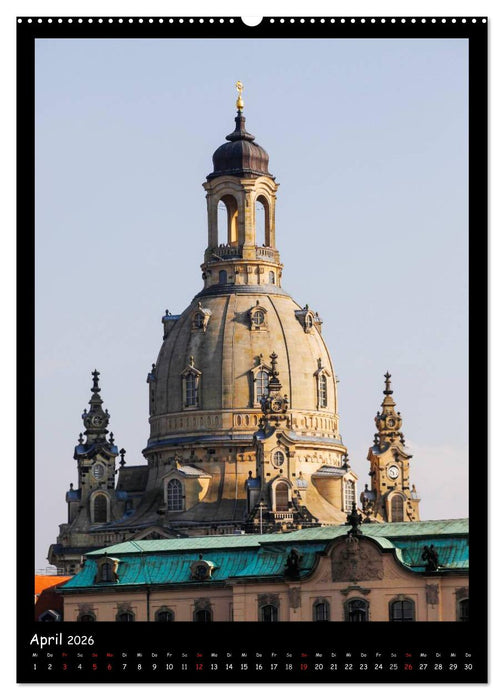 Frauenkirche Dresden (CALVENDO Premium Wandkalender 2026)