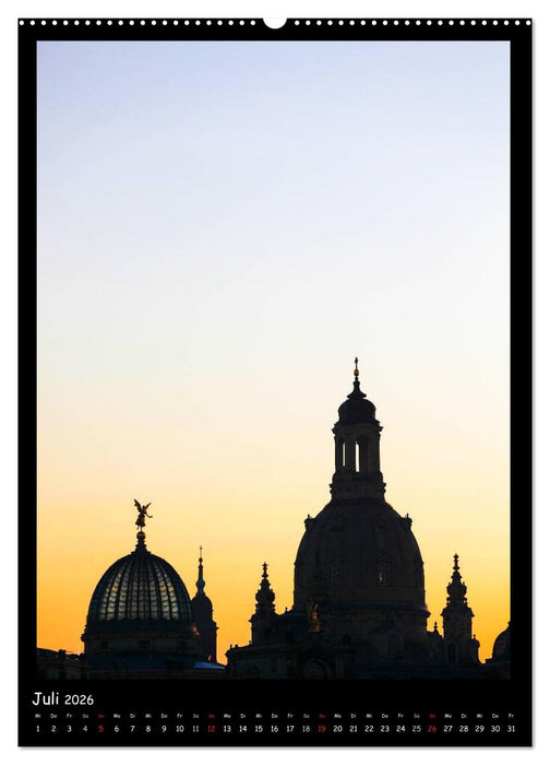 Frauenkirche Dresden (CALVENDO Premium Wandkalender 2026)