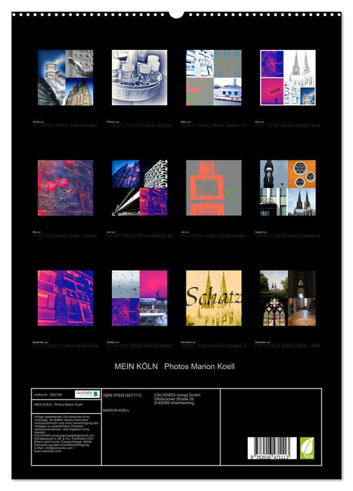 MEIN KÖLN Photos Marion Koell (CALVENDO Premium Wandkalender 2026)