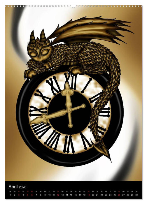 Drachen (CALVENDO Wandkalender 2026)