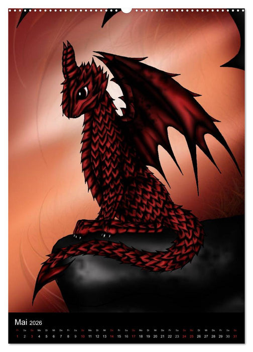 Drachen (CALVENDO Wandkalender 2026)