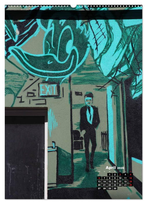 Graffiti & Streetart 2026 (CALVENDO Wandkalender 2026)