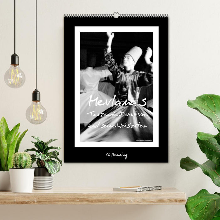 Mevlana's tanzende Derwische und seine Weisheiten (CALVENDO Wandkalender 2026)