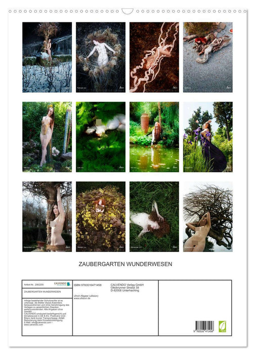 ZAUBERGARTEN WUNDERWESEN (CALVENDO Wandkalender 2026)